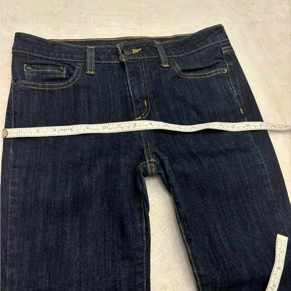 Women’s Joe Fresh Slim Fit Low Rise Indigo Blue Jeans - Picture 9 of 13